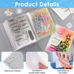 HASTHIP A6 Photo Album for Photos and Cards with 20 Pockets and Clear PP Matte Cover | Pack of 4