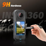 HASTHIP® Protector de Pantalla para Insta360 X4 Air (Paquete de 3),Vidrio Templado 9H Ultra HD,Película Protectora LCD Transparente,Resistente a Arañazos y Fácil Instalar