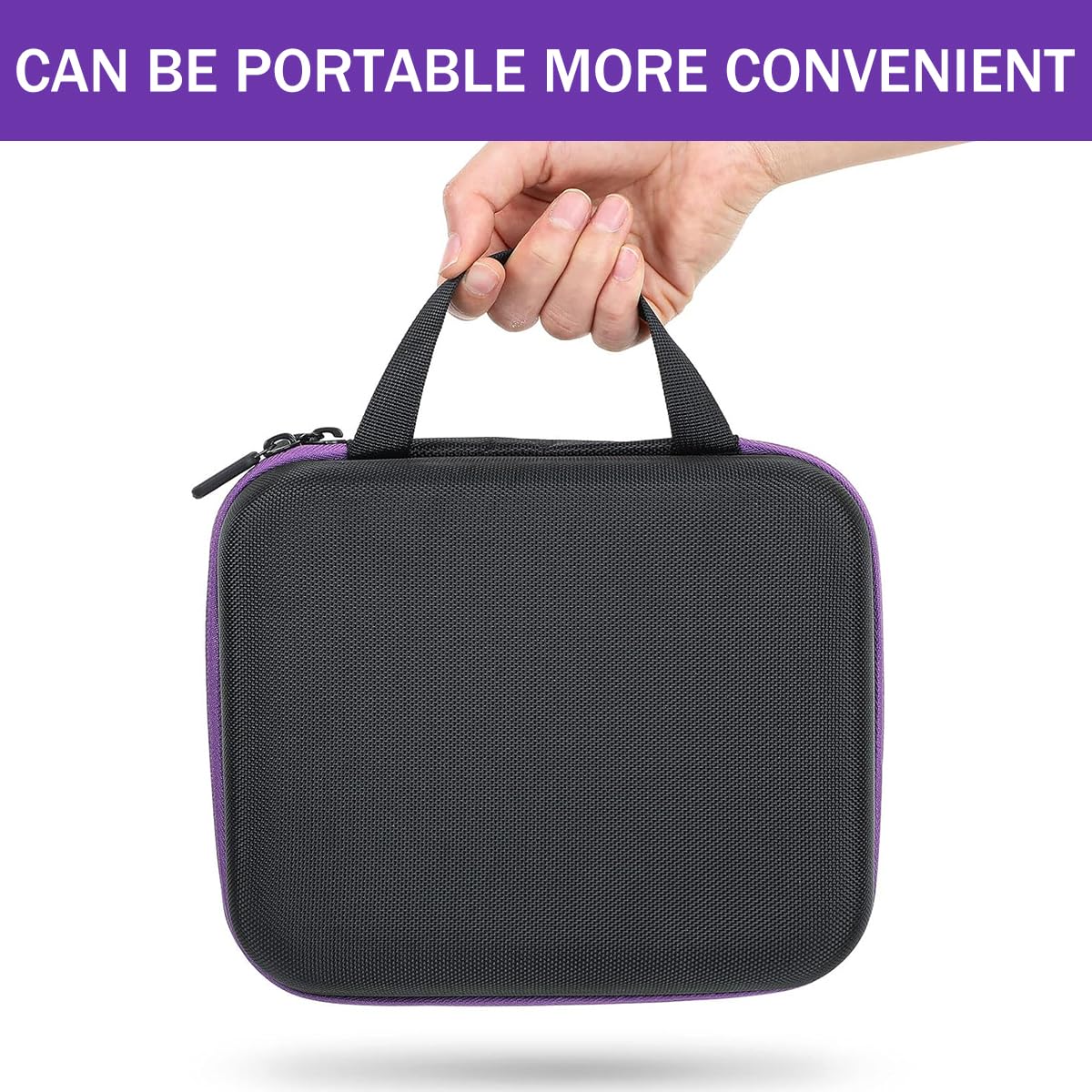 HASTHIP 30-Slot EVA Essential Oil Carrying Case for 5ml 10ml 15ml Bottles