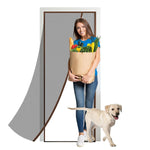 HASTHIP® Magnetic Screen Door 39.27x 78.74 Inches Mesh Screen Door Mosquito Proof Self Sealing