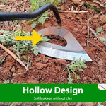 HASTHIP® 28cm Weeder Hand Tool for Garden Lawn, Portable Hand Weeder for Terrace Garden, Durable Hand Weeder Manual Weed Puller for Lawn, Garden, Plant Pot, Vegetable Fields