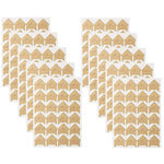 HASTHIP® 240Pcs Photo Corner Stickers Photo Corner Paper Mounts Self Adhesive Beige Photo Corner Stickers Instant Camera Paper Corner Stickers for Scrapbooking Photo Album DIY Craft, 2x2 cm
