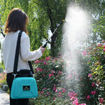 HASTHIP Battery Powered Sprayer for Garden Use with 5L Tank and 60cm Telescopic Wand | USB Rechargeable Handle