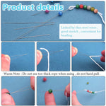 HASTHIP Beading Needles Set for Jewelry Making with 168 pcs tools and big eye design
