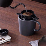 HASTHIP Filter Coffee Maker with Double Mesh Bottom Cup Stainless Steel Dripper 3 PCS