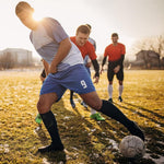 HASTHIP® Calcetines de Compresión para Pantorrilla, Calcetines Deportivos de Compresión para Alivio de Dolor, Venas Varicosas y Espinillas, Calentadores de Pierna y Muslo para Baloncesto y Fútbol