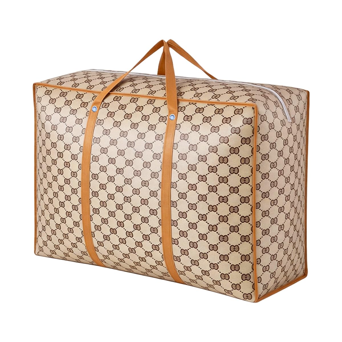 HASTHIP® Storage Bag for Clothes Large, Home Organizer Bag, Thicken Non-Woven Fabric Luggage Moving Bag with Handle, Packing Storage Bag for Clothes, Beddings