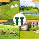 HASTHIP Ultrasonic Pest Repeller for Garden with Solar Power and 3 Frequency Modes | 2 Pcs Set