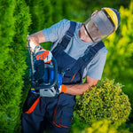 HASTHIP Safety Face Shield for Lawn Mowing with Fine Mesh Screen and Adjustable Headgear