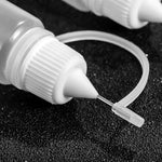 HASTHIP® 10 Pzs Botellas Aplicadoras con Punta de Aguja de Precisión 10ml,Botellas Pegamento PE para Manualidades,Pintura Acrílica Papel Tinta y Bricolaje Líquido