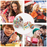 HASTHIP Letters Message in a Bottle for Birthday and Valentines Gift featuring 45pcs Notes | Heart Shaped Glass Drift Bottle for Girlfriend