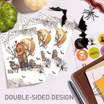 HASTHIP Halloween Party Invitation Cards for Friends and Family featuring Double Sided Design and 10 Pack Set
