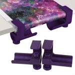 HASTHIP Desk Mounted Canvas Holder Kit for Diamond Painting with Adjustable Anti Crease Grips