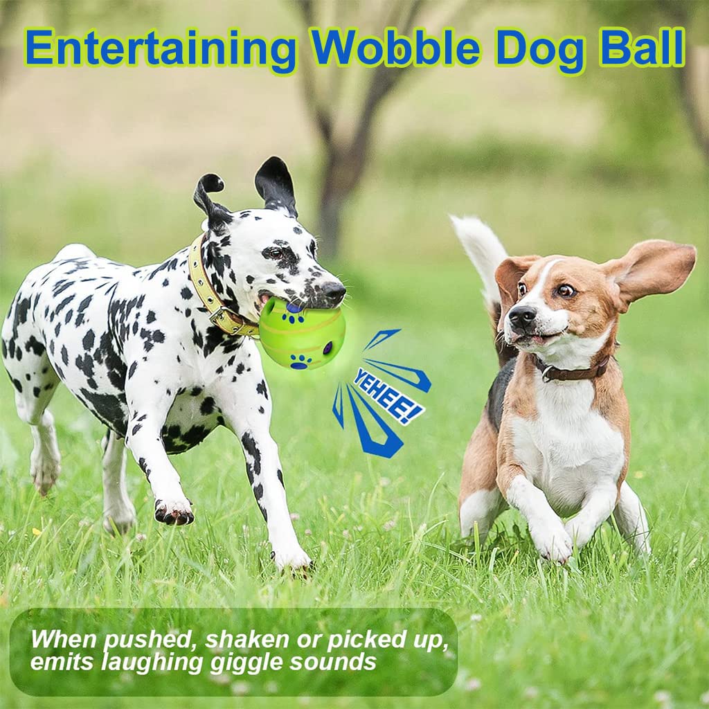 HASTHIP® Interactive Toy Ball for Dog, Dog Toys Ball PVC Dog Molar Chew Ball Funny Pet Ball Chewing Toy Ball Toy for Dog Medium Large Pet Dogs