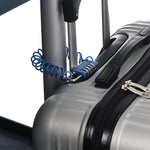 HASTHIP 4 Digit Combination Luggage Cable Lock for Helmet and Suitcase with 3.3 ft Waterproof Steel Cable | Zinc Alloy Padlock