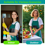 HASTHIP Gardening Apron for Outdoor and Craft Use with Dual Front Pockets and Adjustable Tie‑Back | Waterproof Oxford Cloth Utility Design
