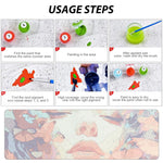 HASTHIP Paint By Numbers Kit for Adults and Kids with 16x20 in Canvas | DIY Oil Painting Featuring Romantic Girl and Flower Design