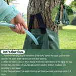 90L Tree Watering Bag, PE Wear-resistant Slow Release Watering Bag for Newly Planted Trees and Shrubs, Splicable Plant Life Support Water Bag