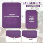 HASTHIP Sewing Machine Mat for Pedal and Appliances with Double Side Anti Slip Surface 51x38cm | Reduces Noise and Vibration