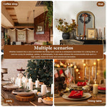HASTHIP Fall Garland for Mantel with Realistic Maple Leaves 68.8in Vine | Autumn Home Décor