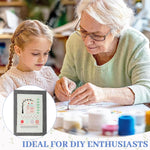 HASTHIP Embroidery Stitch Fabric Book for Learning with Visual Samples | DIY Guide for All Skill Levels