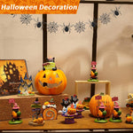 HASTHIP Halloween Wall Decoration for Room and Window with DIY Felt Spider Web Garlands | Pack of 2