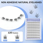 HASTHIP® 120-Piece Self-Adhesive Lash Cluster Kit
