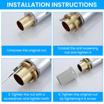 HASTHIP Faucet Fixing Tool Set for Kitchen Use featuring 1.22 in Copper Support Bracket | Easy Installation
