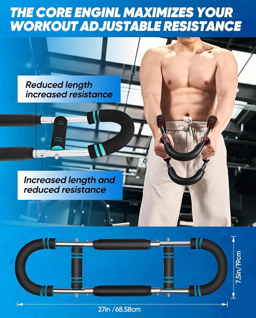 HASTHIP® Twister Arm Trainer, Adjustable Forearm Strengthener,