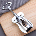 HASTHIP Wine Opener Set for Kitchen and Bars with Ergonomic Corkscrew and Stainless Steel Accessories | 4 PCS Gift Kit for Wine Lovers