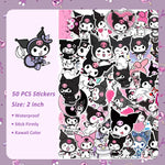 HASTHIP Kuromi School Supplies Set for Students with 23 Pcs Notebook & Pencil Pouch | Cute Gift for Girls