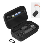 HASTHIP® Osmo Pocket 3 Funda Protectora Rígida,Estuche Portátil de Transporte con Mosquetón y Correa de Mano para DJI Osmo Pocket 3 Creator Combo y Accesorios Cámara,Negro
