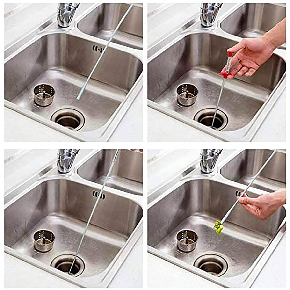 HASTHIP Magnetic Pick Up Tools Set for Automotive and Home Use with 30.7 in Telescopic Reach | Includes Inspection Mirror and Flexible Grabber