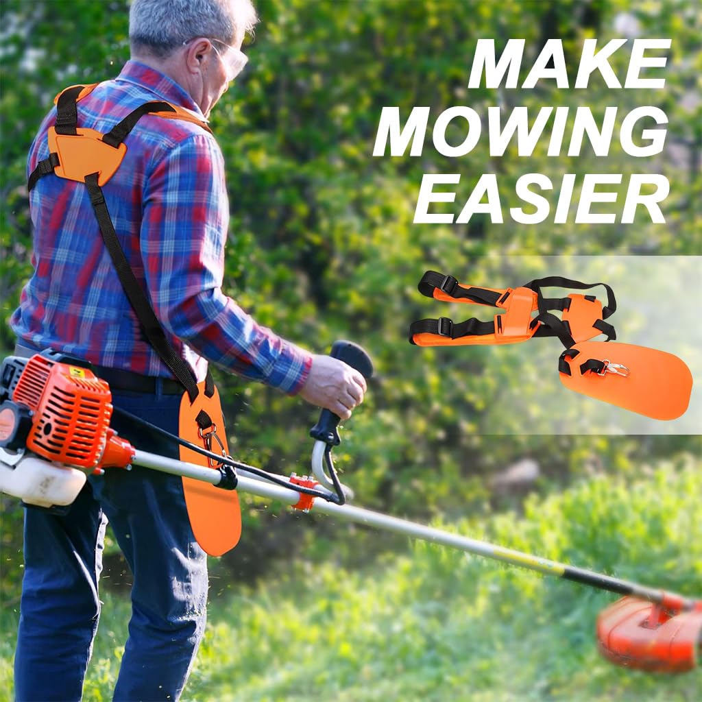 HASTHIP Weed Eater Strap for Trimmer and Mower Use with Quick Release Clasp | Adjustable Nylon Shoulder Harness