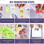 HASTHIP Diamond Painting Kit for Home Decor including 11.8x15.7in Owl Art | Gift for Kids & Adults