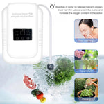 HASTHIP® Ozone Generator with Timer Multi-functional Ozone Generator for Air Purification, Water Treatment, Vegetable Cleaning 600mg/h Ozone Generator Machine for Purifying Water for Cleaning