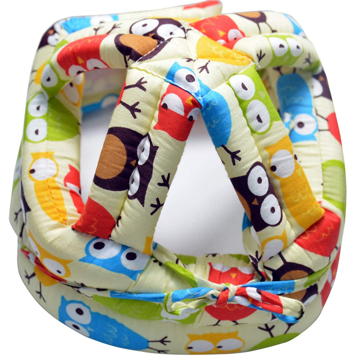 HASTHIP® Beige Adjustable Size Head Protector Soft Safety Baby Helmet,Infant Anti-Fall Anti-Collision,for Months~5 Years Old Baby Learn to Walk Or Run