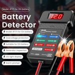 HASTHIP® 12V Car Battery Tester Generator Tester Automotive, Battery Monitor Analyzer Universal Vehicle Battery