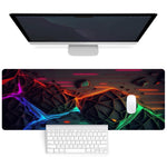 HASTHIP® Mouse Pad de RatóN 3D, Alfombrilla para Gaming 300x800x2 Mm Extendida Grande Antideslizante para Escritorio y Teclado Xxl Adecuada para Pc, Ordenador, PortáTil, Llavero, Fiesta