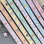 HASTHIP Origami Art Papers for Lucky Star Crafting with 2080 Sheets & 8 Kawaii Designs