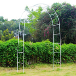 HASTHIP Flower Arch Stand for Weddings and Events with DIY Assembly Metal Frame 140x240cm