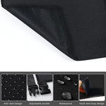 HASTHIP Airplane Footrest Kids Bed for Travel with Adjustable Straps 78×43cm Black | Toddler Seat Extender