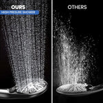 HASTHIP Hand Shower for Bathroom with 9 Spray Modes and 60 in Hose | Pressurized ABS Set