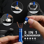 HASTHIP Watch Repair Kit with Watch Press, Case Back Opener & Link Remover
