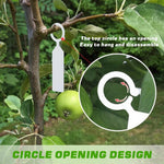 HASTHIP Plant Labels for Garden Organization with Open Loops 100 Count 2.4x11 cm PVC Tags