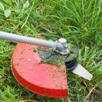 HASTHIP Metal Lawn Mower Saw Blades 6 inch Pack of 5 with Straight Edge Steel Design for Efficient Trimming