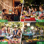 HASTHIP Electric Fly Repellent Fan for Dining Table with Twin Soft Blades 10.2 in | Battery Operated