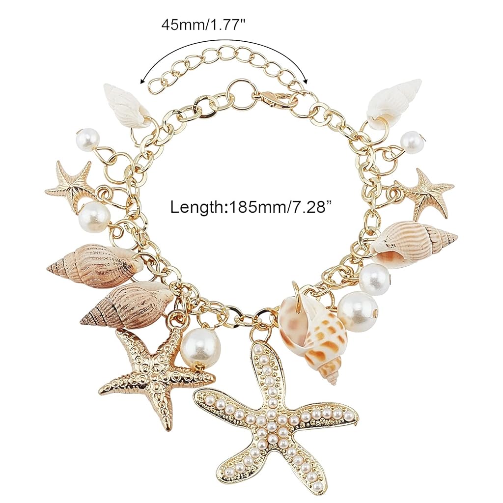HASTHIP® Bracelet for Women Girl Seashell