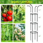 HASTHIP Flower Trellis for Climbing Plants 130cm with Open Roof Design | Sheathed Steel Frame