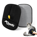 HASTHIP® Pet Hair Removal Gloves, Static-Enhanced Pet Hair Removal Mitt, Reusable Grooming Mitt Cleaning Glove for Furniture, Carpets, Car Seats & Gentle Massage for Dogs Cats (23.5x18cm)
